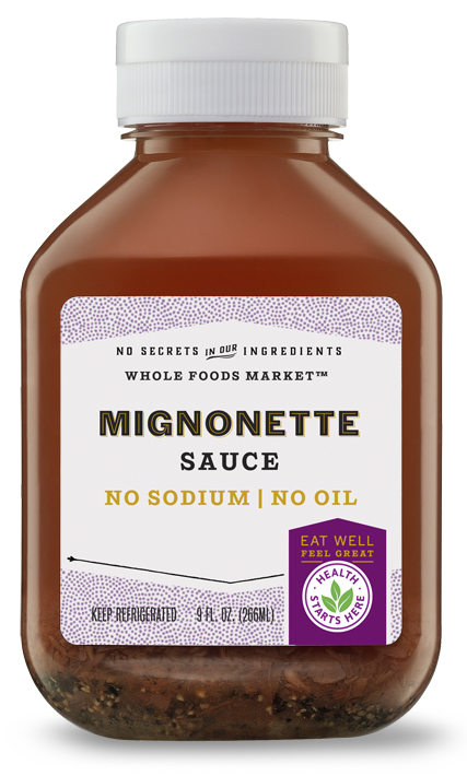 Cindy's Kitchen Product:Mignonette Sauce