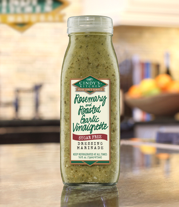 Cindy S Kitchen Product Rosemary And Roasted Garlic Vinaigrette
